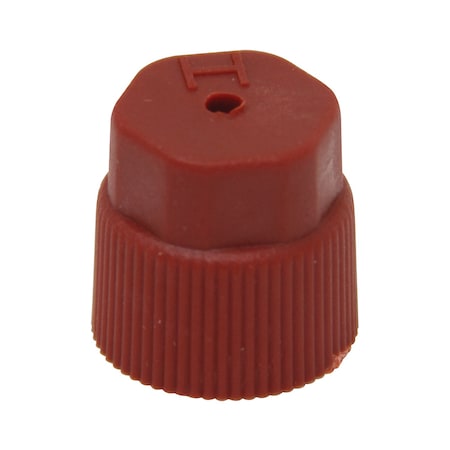 A & I Products 16mm Red R-134a High Side Valve Port Cap OEM & Aftermarket (5 Pack) 3" x2.5" x1" A-CP0132